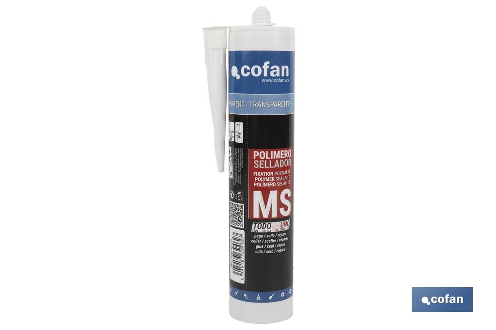 POLÍMERO SELLADOR MS 290 ML TRANSPARENTE