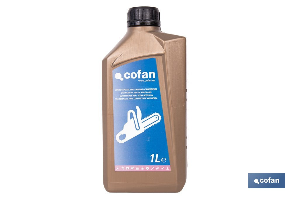 ACEITE ESPECIAL CADENAS MOTOSIERRA 1L