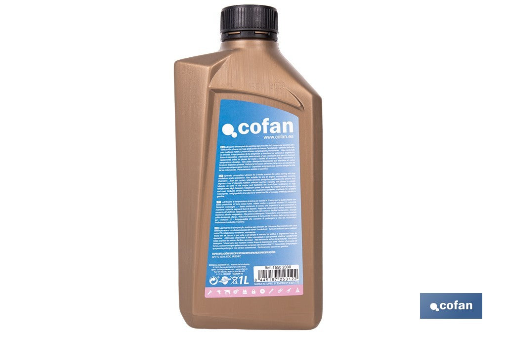 ACEITE SINTETICO 1 Lt. PLUS MOTOR 2 Tiempos