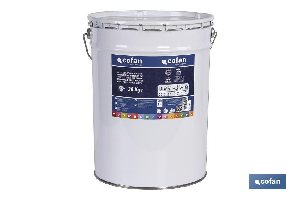 GRASA AZUL COMPLEJA DE LITIO ENVASE 20 KG