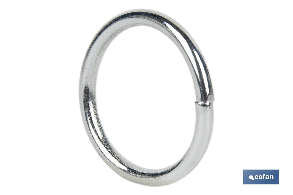 ANILLA SOLDADA M-6X50 Venta unitaria
