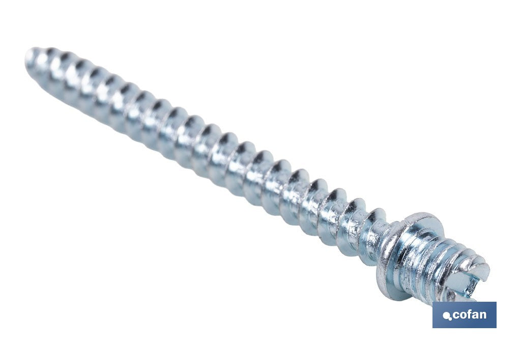 TIRAFONDO PARA ABRAZADERA METALICA 6X50 Venta unitaria