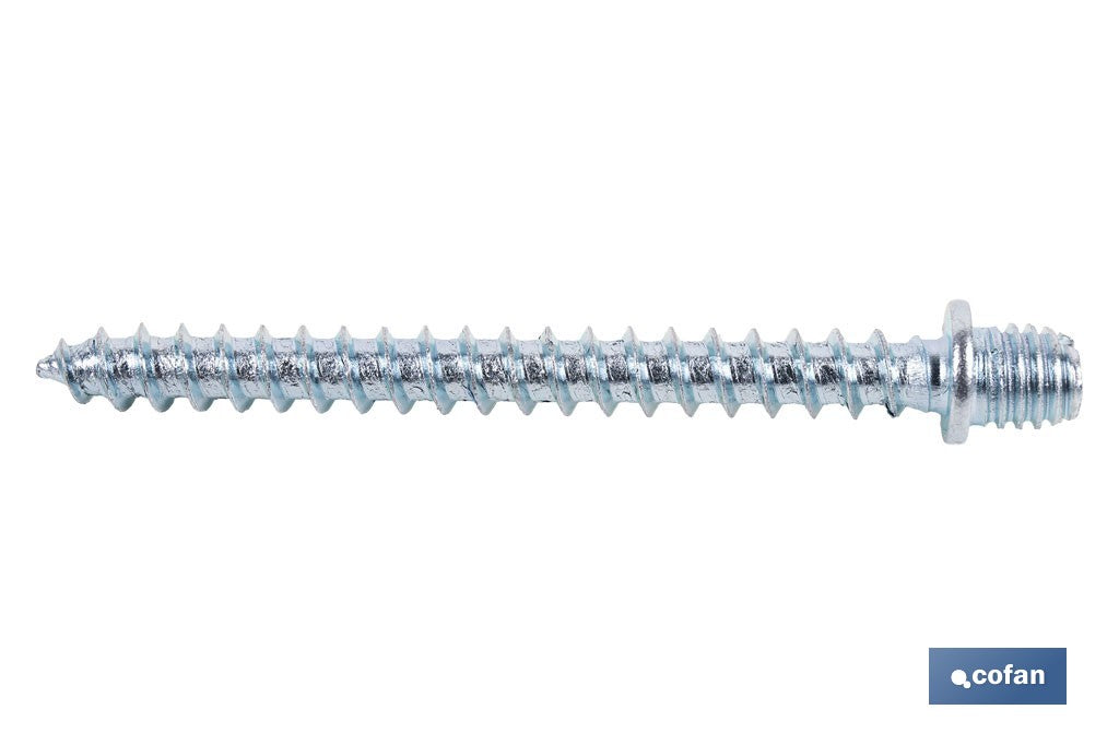 TIRAFONDO PARA ABRAZADERA METALICA 8X40