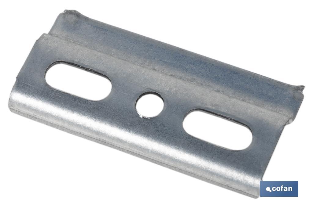 PLACA COLGADOR 60 MM