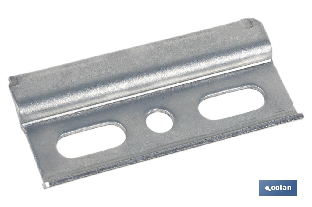 PLACA COLGADOR 60 MM VENTA UNITARIA