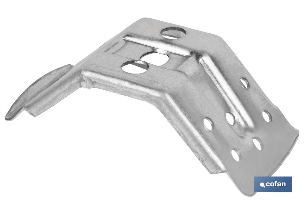 ESCUADRA DE MESA CON REFUERZO 70 MM