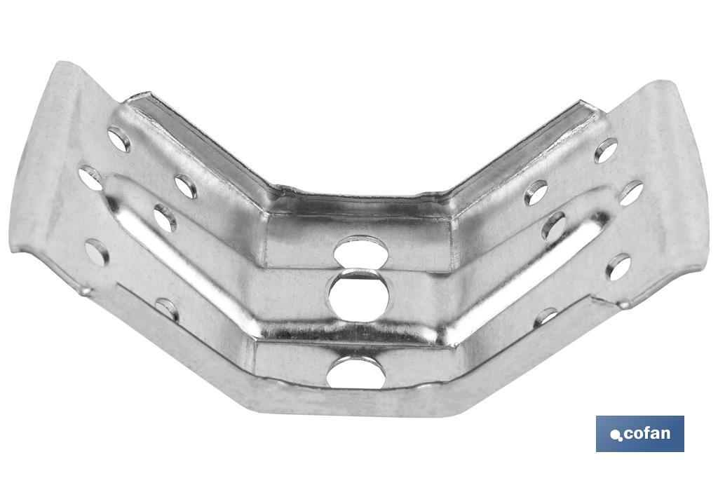 ESCUADRA DE MESA CON REFUERZO 60 MM VENTA UNITARIA