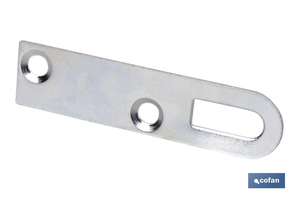 COLGADOR ZINCADO 17 X 70 MM