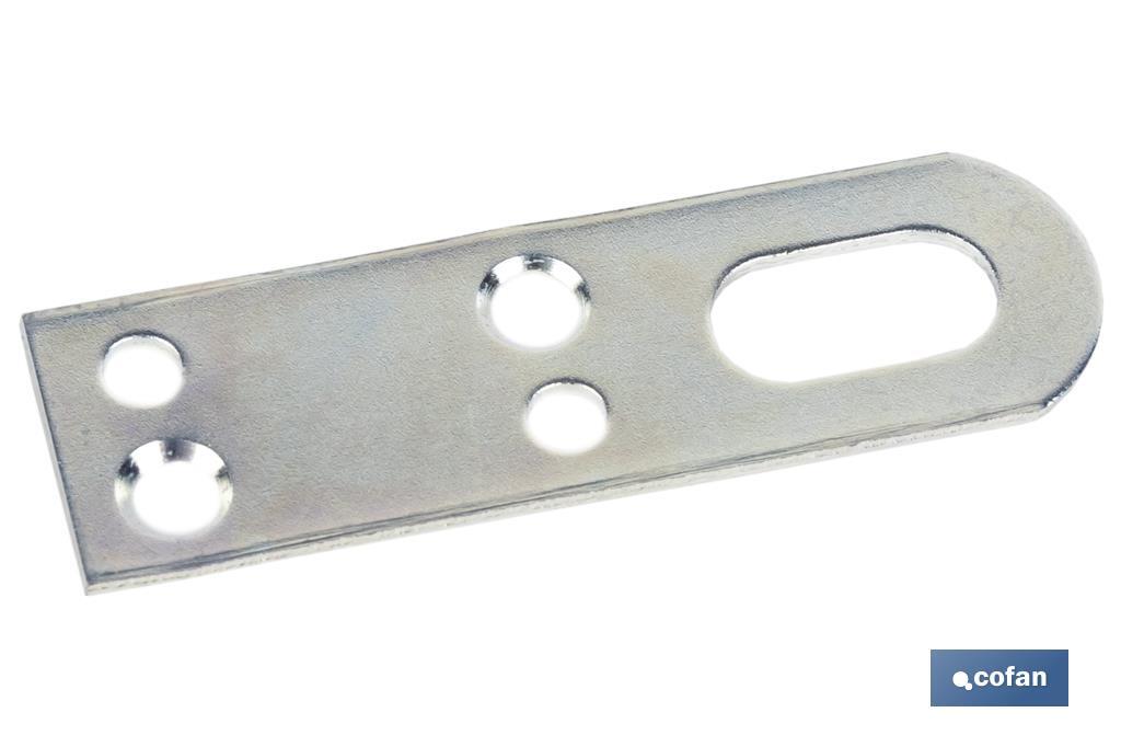 COLGADOR ZINCADO 15 X 50 MM