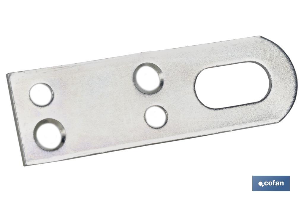 COLGADOR ZINCADO 15 X 50 MM