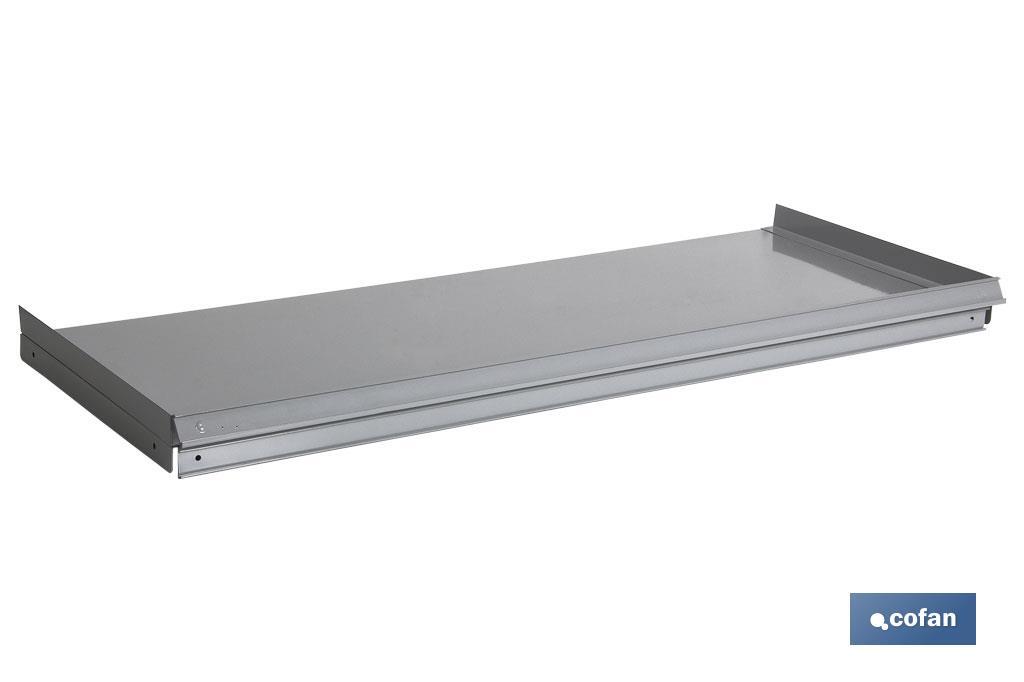 BANDEJA ESPEC. INCLINADA C/SOPORTES 1000x400 mm