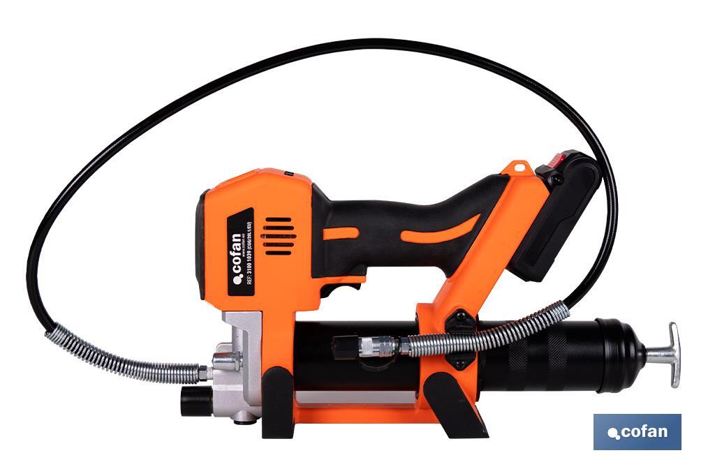 ENGRASADORA A BATERÍA LI-ION 21 V 2 Ah