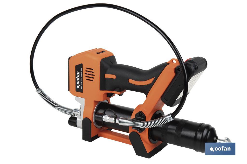 ENGRASADORA A BATERÍA LI-ION 21 V 2 Ah