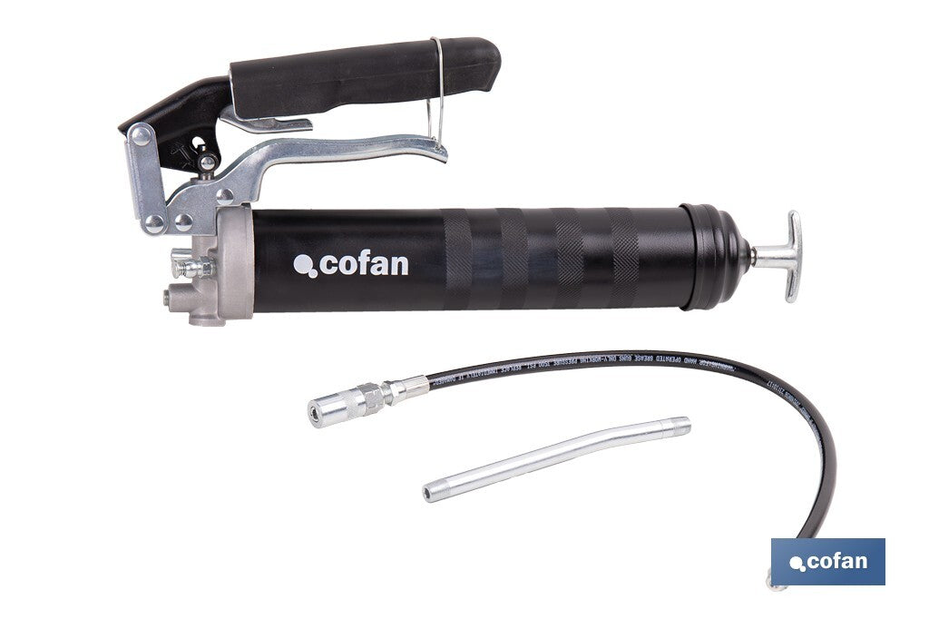 BOMBA DE ENGRASE DUAL PALANCA Y PISTOLA 400 G
