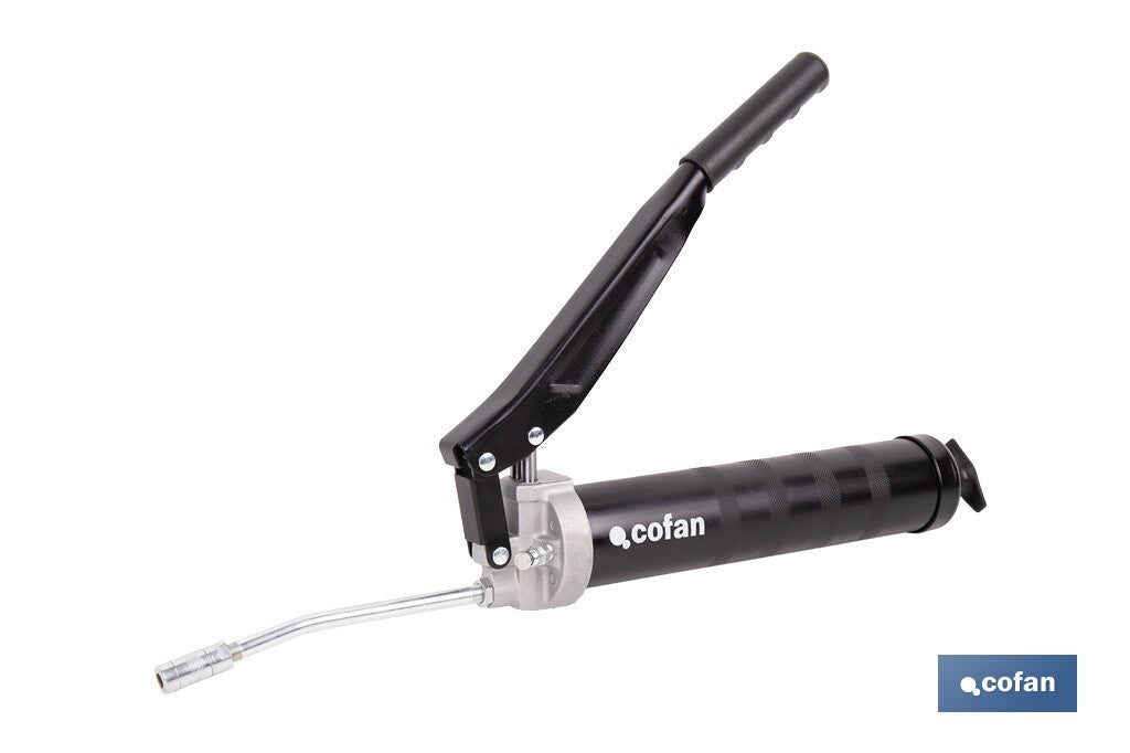 BOMBA DE ENGRASE PROFESIONAL 400 G DOBLE PISTÓN
