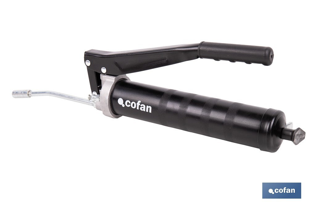 BOMBA DE ENGRASE PROFESIONAL 400 G DOBLE PISTÓN