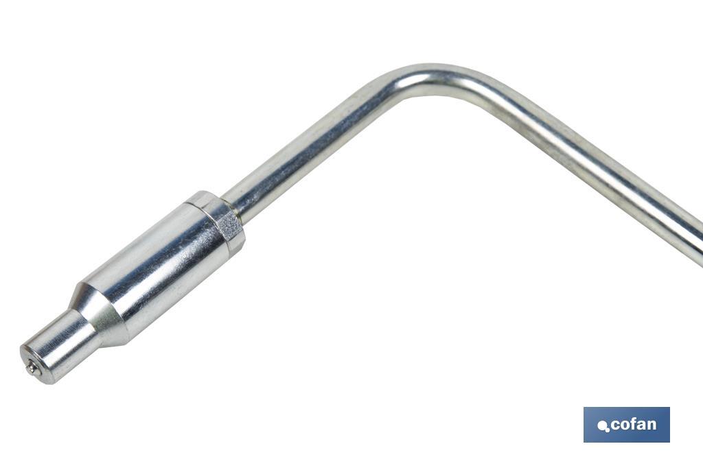 PISTOLA LUBRICANTE 90° CON CONTADOR DIGITAL