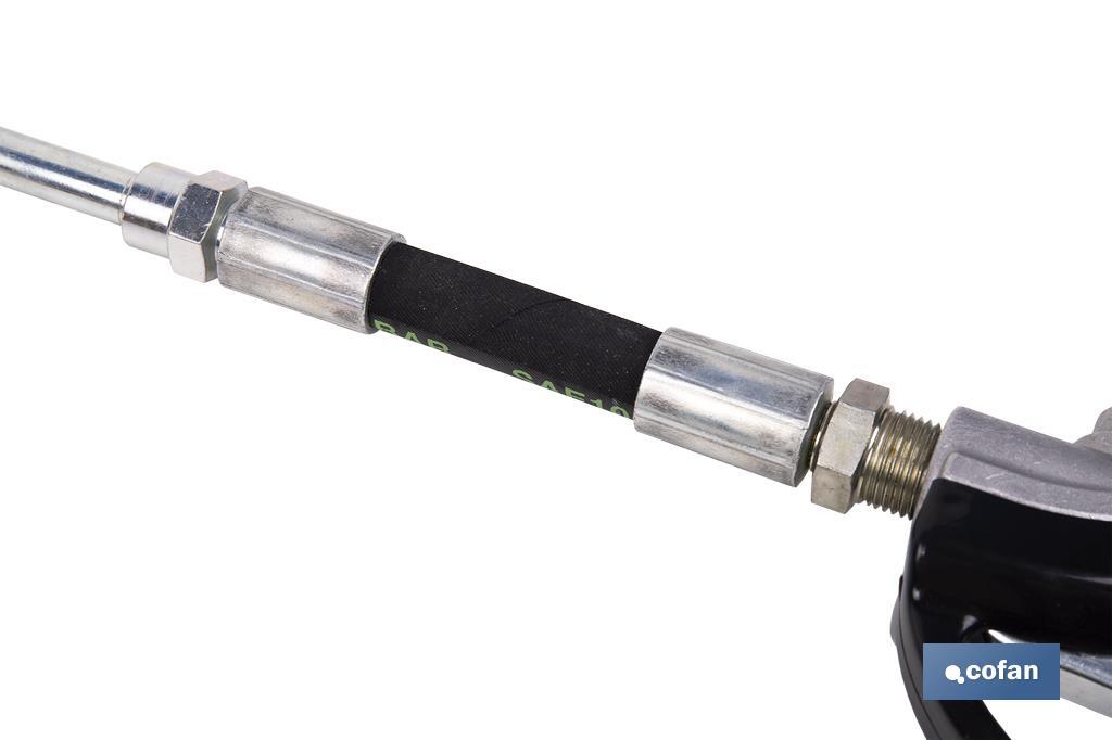 PISTOLA LUBRICANTE 90° CON CONTADOR DIGITAL