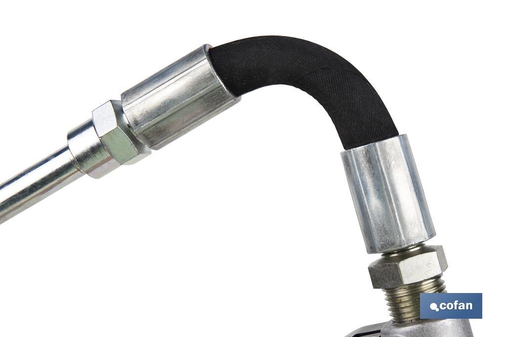 PISTOLA LUBRICANTE 90° CON CONTADOR DIGITAL