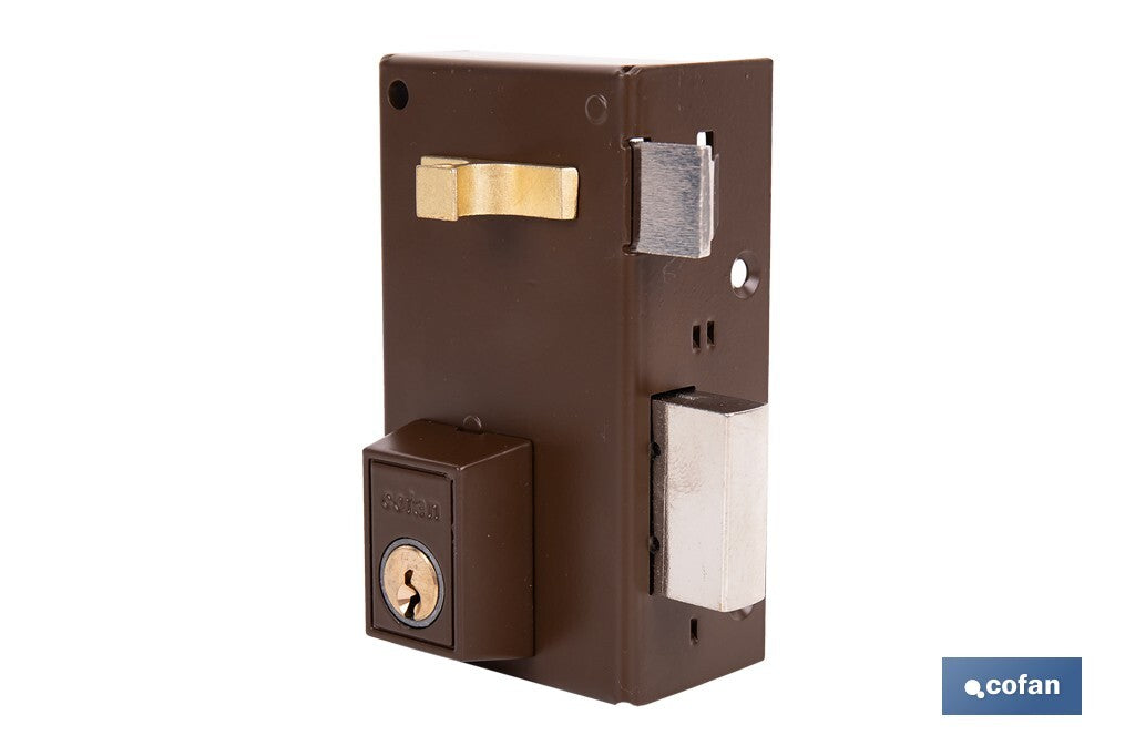 CERRADURA DE SOBREPONER DERECHA 60 MM ADAPTABLE AL MODELO 56A