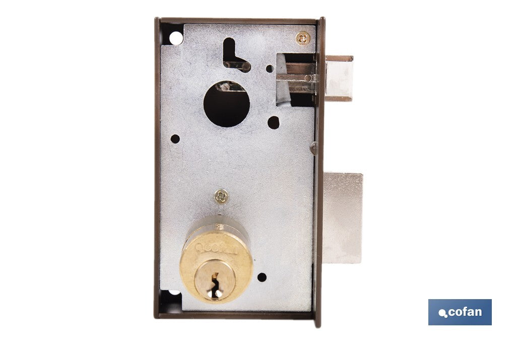 CERRADURA DE SOBREPONER IZQUIERDA 60 MM ADAPTABLE AL MODELO 56A