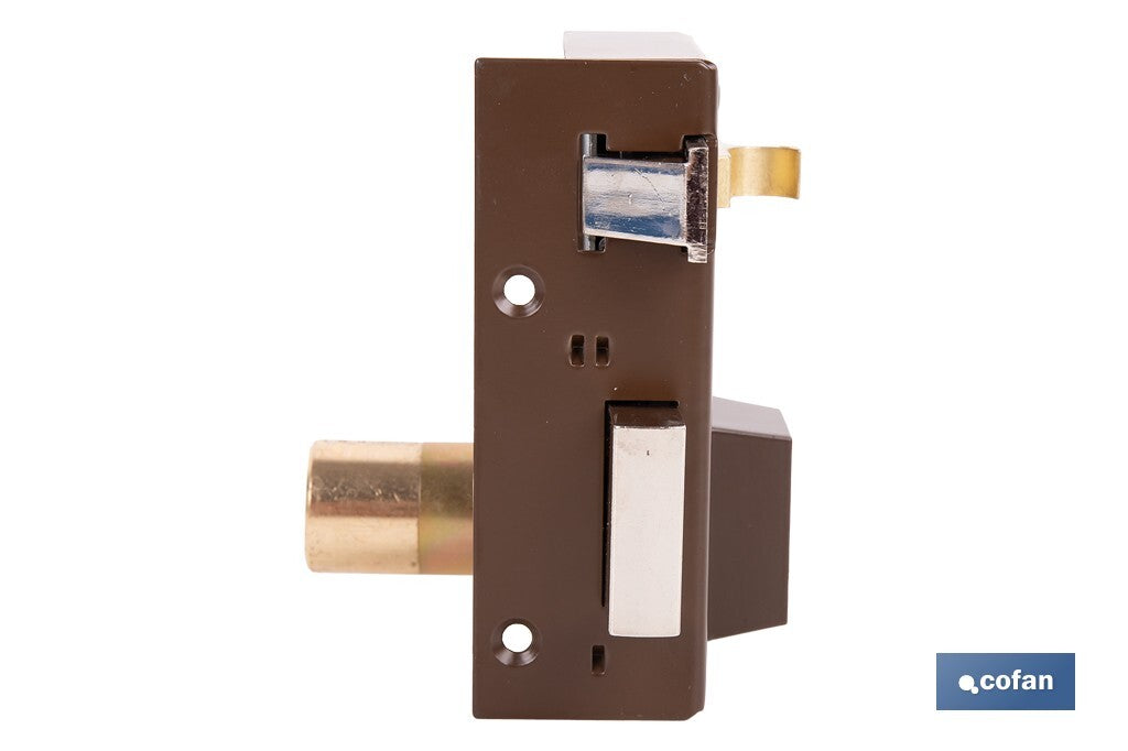 CERRADURA DE SOBREPONER IZQUIERDA 70 MM ADAPTABLE AL MODELO 56A