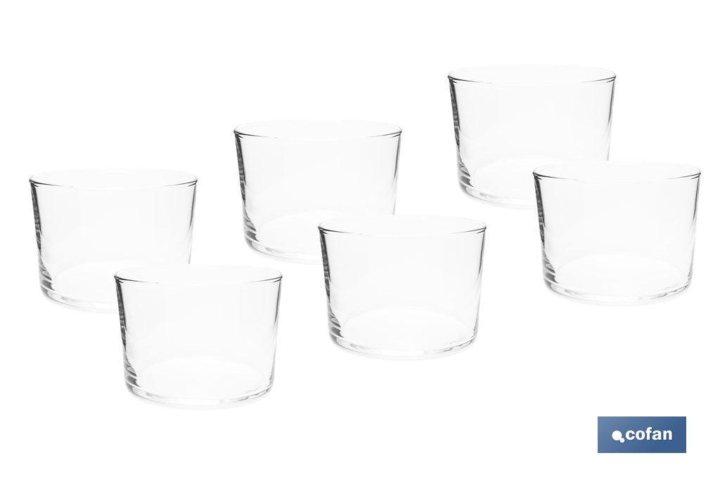 PACK 6 UDS VASO LICOR 24 CL MODELO HAMPTON