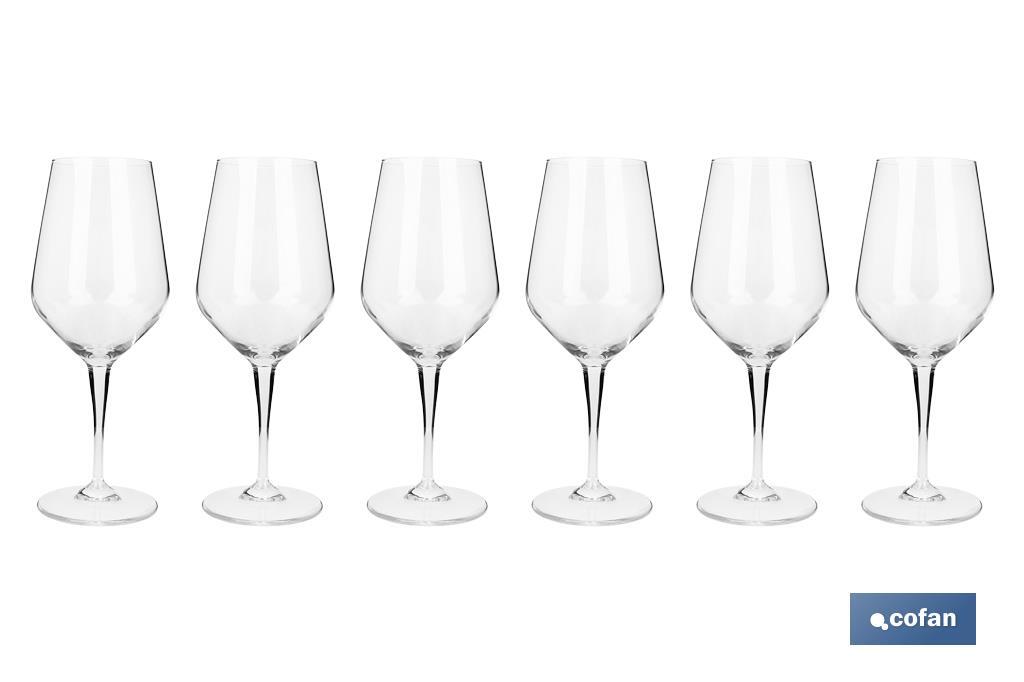 PACK DE 6 COPAS  DE GRAN VINO 55 CL MODELO ÁGATA