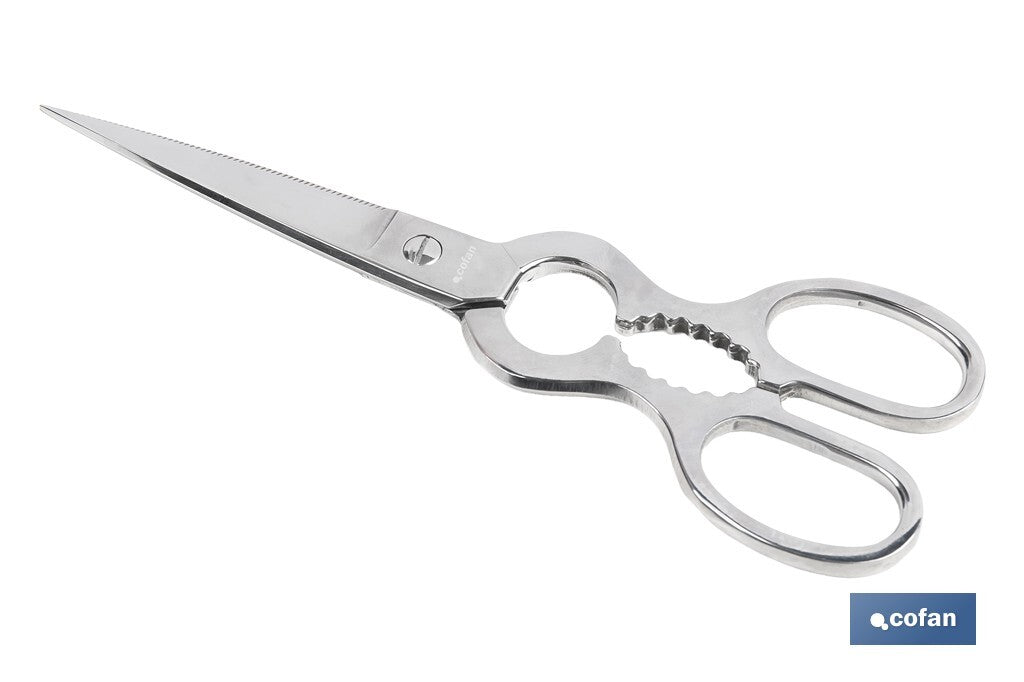 TIJERA DE ACERO INOXIDABLE PARA PESCADO 21 CM