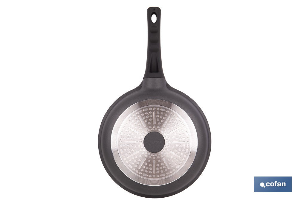 SARTÉN DE INDUCCIÓN DE ALUMINIO FORJADO Ø26 CM ANZIO
