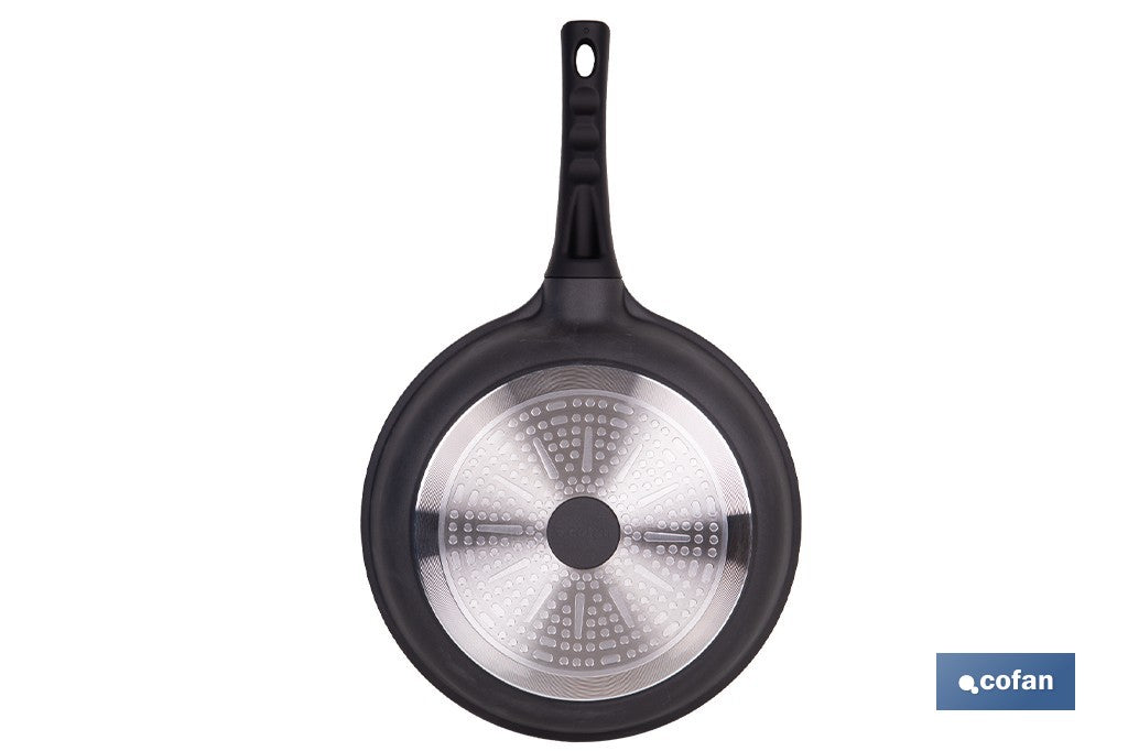 SARTÉN DE INDUCCIÓN DE ALUMINIO FORJADO Ø30 CM ANZIO