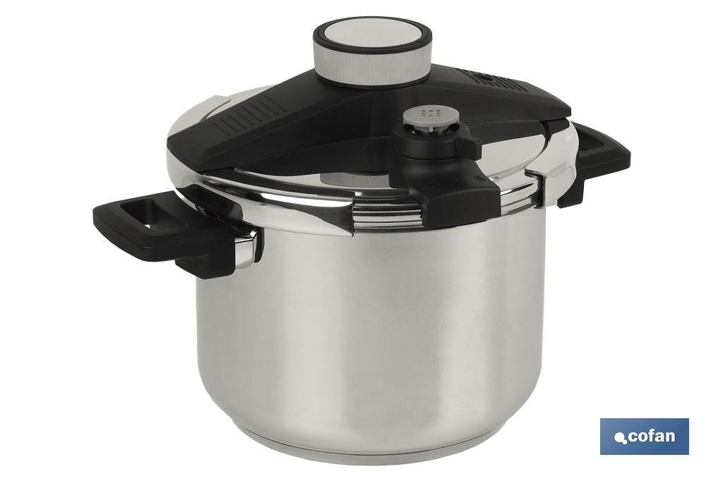 OLLA PRESIÓN 4L INOX INDUCCIÓN MODELO QUEEN