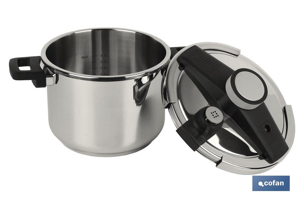 OLLA PRESIÓN 4L INOX INDUCCIÓN MODELO QUEEN