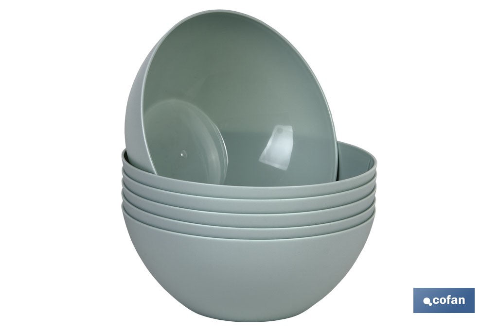 BOL MODELO ALBAHACA 950ML VERDE AGUA 17X7cm