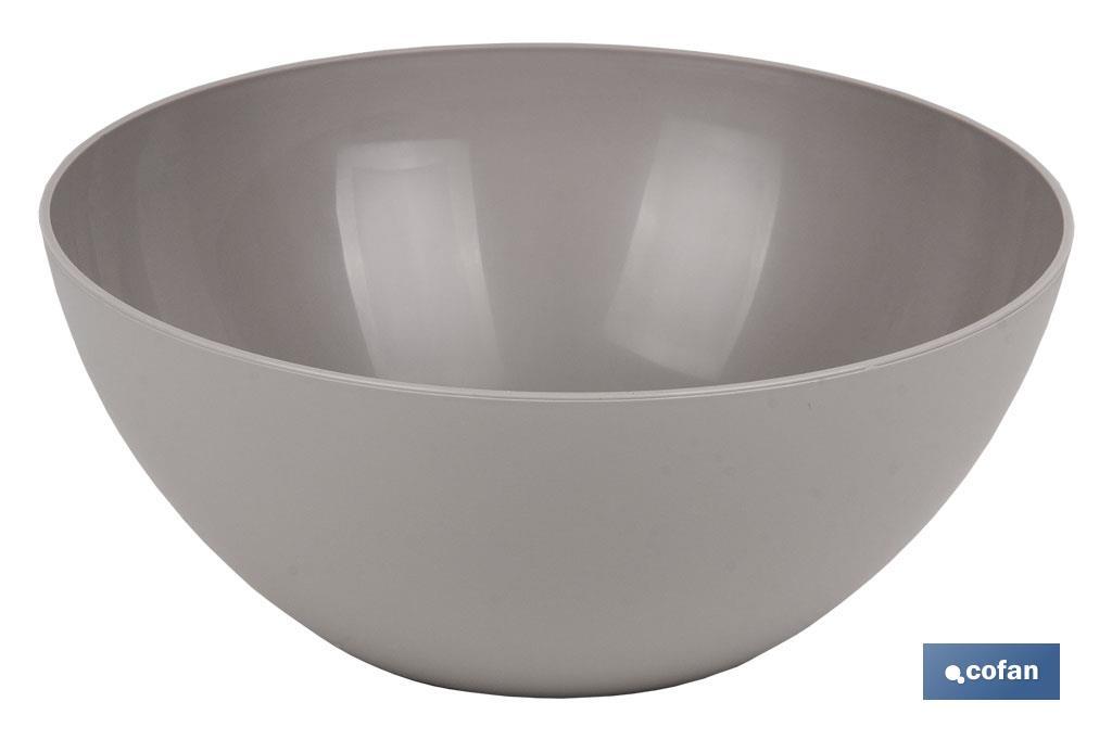 ENSALADERA MODELO ALBAHACA 3.5 L ROSA PALO 26.5X12cm venta unitaria