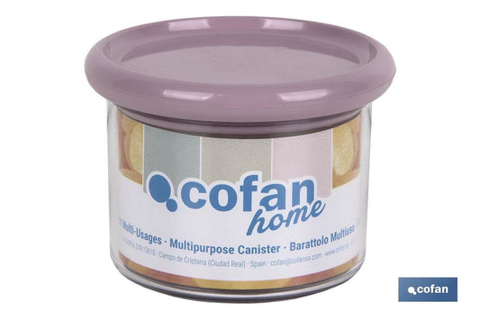 BOTE MULTIUSOS MODELO ALBAHACA ROSA PALO 160ML  8X6cm venta unitaria