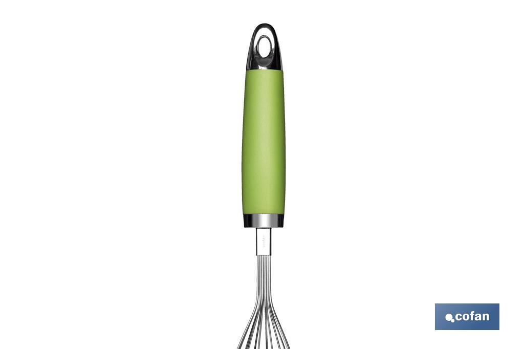 BATIDOR MANUAL VERDE CLARO MODELO SENA 28,5 CM