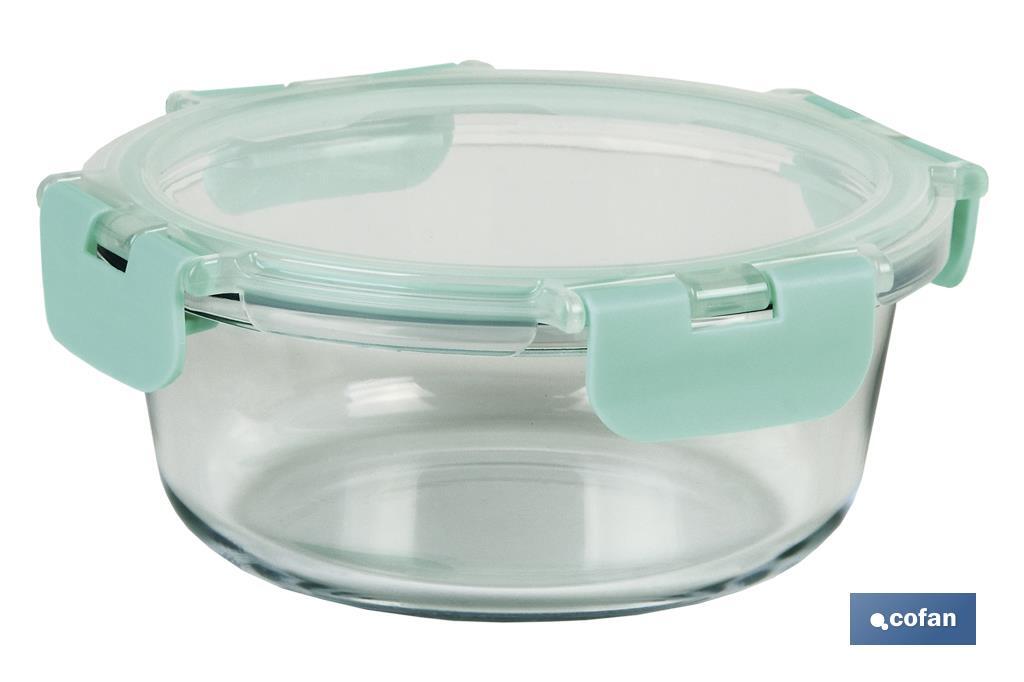 SET DE 2 RECIPIENTES DE BOROSILICATO MODELO AGATHA 620 ML - 950ML