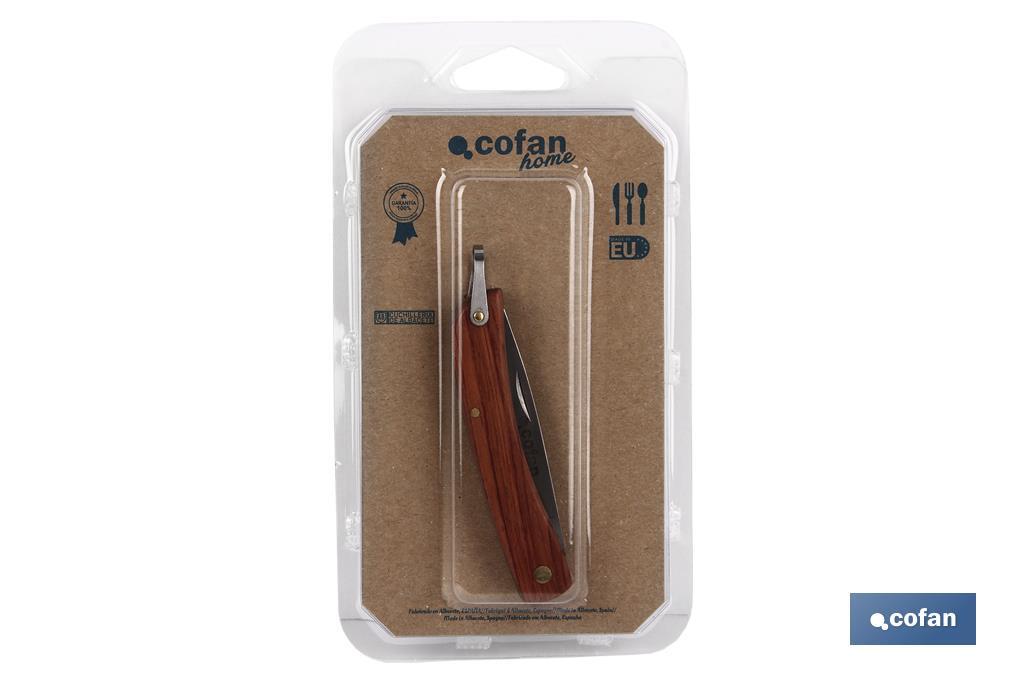 NAVAJA DE CAMPAÑA CON 8,5 cm. DE HOJA