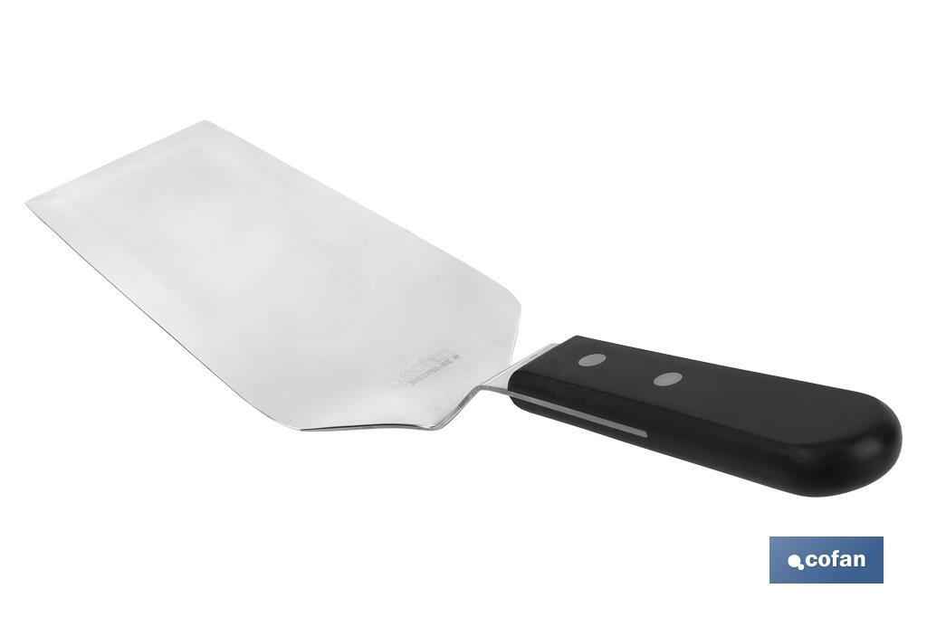 ESPÁTULA ACODADA PARA BARBACOA 17 CM