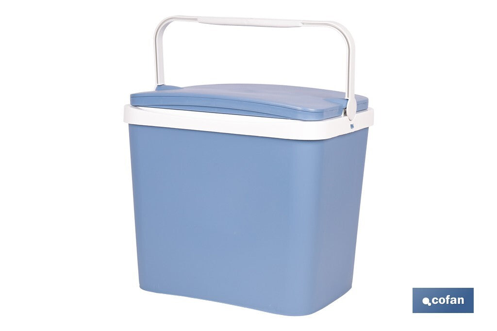 NEVERA RÍGIDA 24 L AZUL CLARO