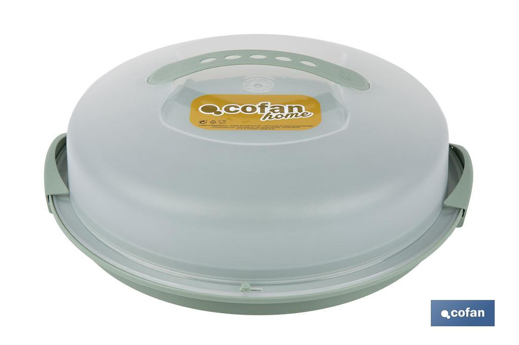 TARTERA REDONDA VERDE OPACA PAVLOVA CON ASAS Ø34,5 X 11 CM venta unitaria