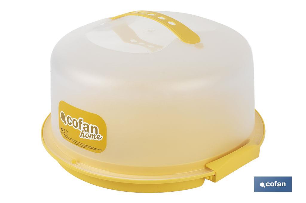 TARTERA REDONDA AMARILLA OPACA PAVLOVA CON ASAS Ø34,5 X 18,5 CM venta unitaria