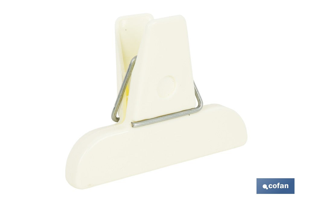 PACK DE 2 PINZAS PARA CERRAR BOLSAS DE COMIDA 7,5 X 5,5 CM