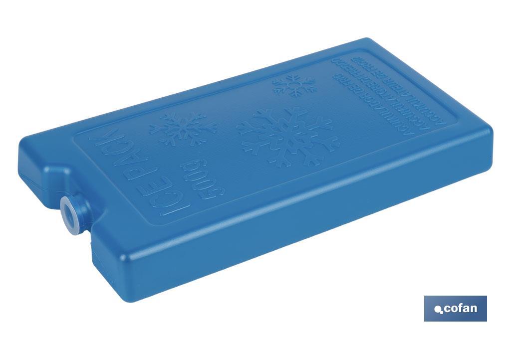 ACUMULADOR DE FRÍO PARA NEVERA PORTÁTIL 500 ML 20 X 10,5 X 2,5 CM