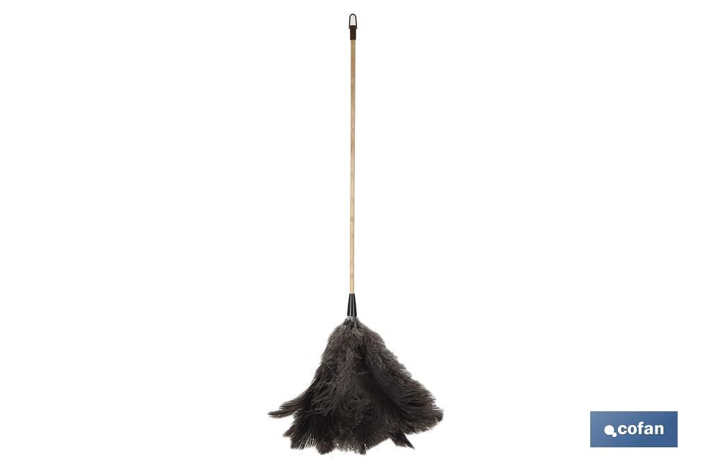 PLUMERO PLUMA AVESTRUZ MADERA CLASE A venta unitaria