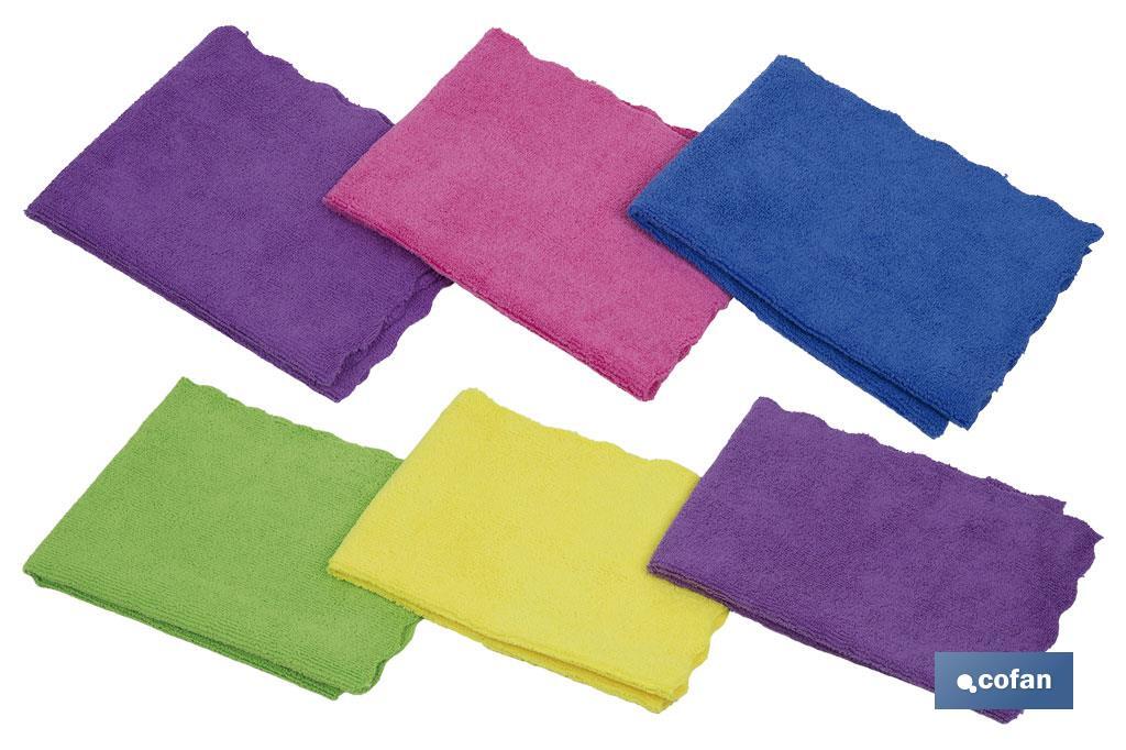 PACK DE 3 BAYETAS DE MICROFIBRA 40X30cm venta unitaria