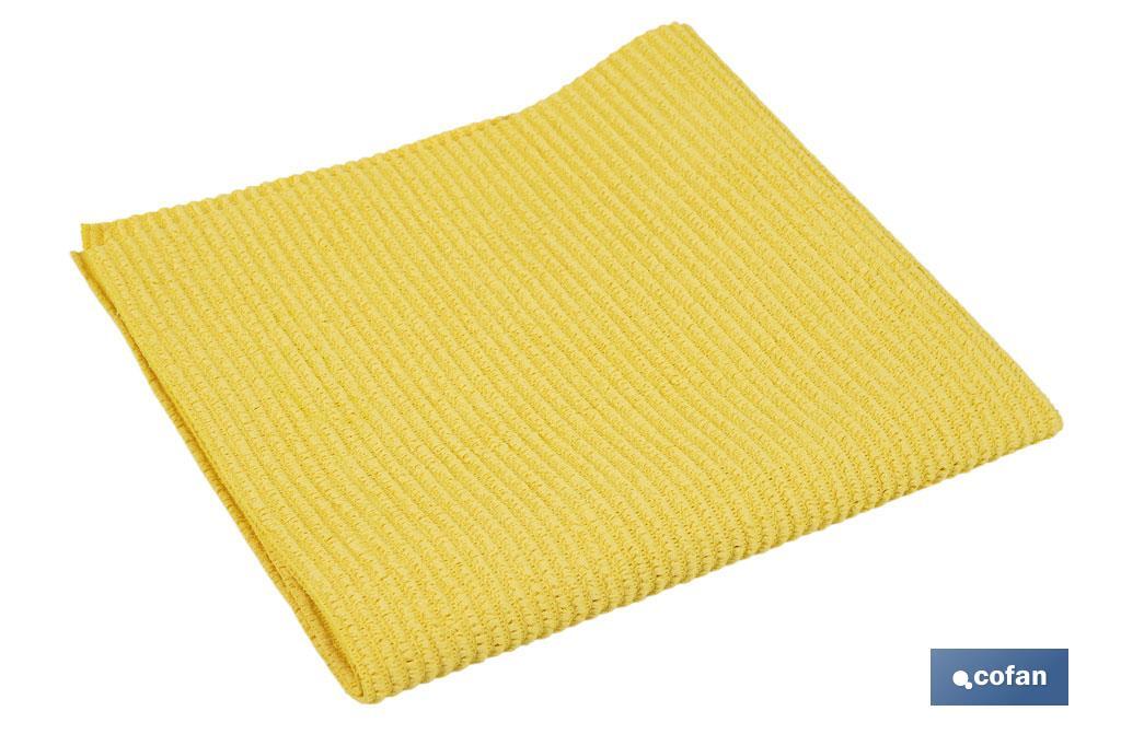 PACK DE 4 BAYETAS DE ALTA CALIDAD AZUL, ROJO, AMARILLO , VERDE 38 X 35 CM