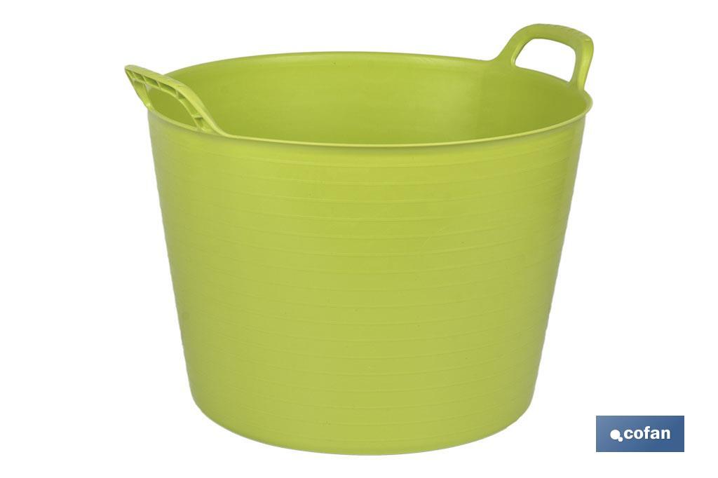 CAPAZO DE 42 L AMARILLO VERDOSO 48,5 X 45 X 38 CM