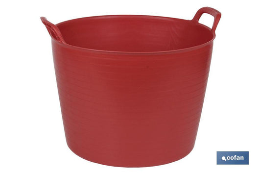 CAPAZO  42 L ROJO  48.5 X 45 X 38 CM venta unitaria
